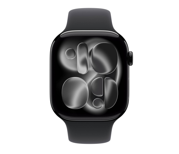 APPLE Watch Series 11 GPS + Cellular 46mm Aluminiowa koperta (onyksowa)/ Sportowy pasek (czarny) - rozmiar M/L - 1362429 - zdjęcie 2